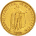 Hungría, Franz Joseph I, 20 Korona, 1904, Kormoczbanya, MBC+, Oro, KM:486