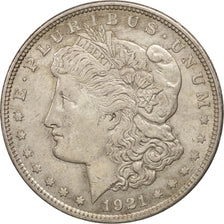 United States, Morgan Dollar,1921, U.S.,Philadelphia, EF(40-45), KM 110