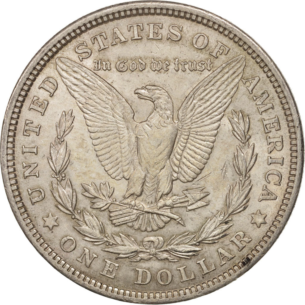 United States, Morgan Dollar,1921, U.S.,Philadelphia, EF(40-45), KM 110