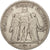 Moneta, Francia, Hercule, 5 Francs, 1848, Bordeaux, MB+, Argento, KM:756.4