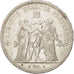 Moneta, Francia, Hercule, 5 Francs, 1872, Paris, BB, Argento, KM:820.1