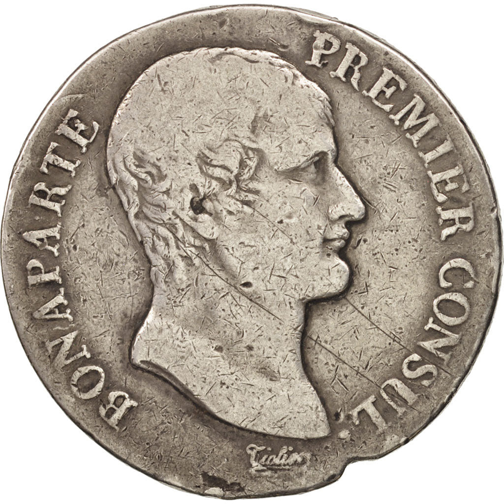 Frankreich, 5 Francs, 1804, Toulouse, SGE+, Silber, KM:659.10, Gadoury:577