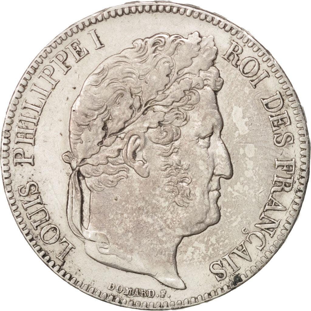 Münze, Frankreich, Louis-Philippe, 5 Francs, 1839, Strasbourg, SS+, Silber