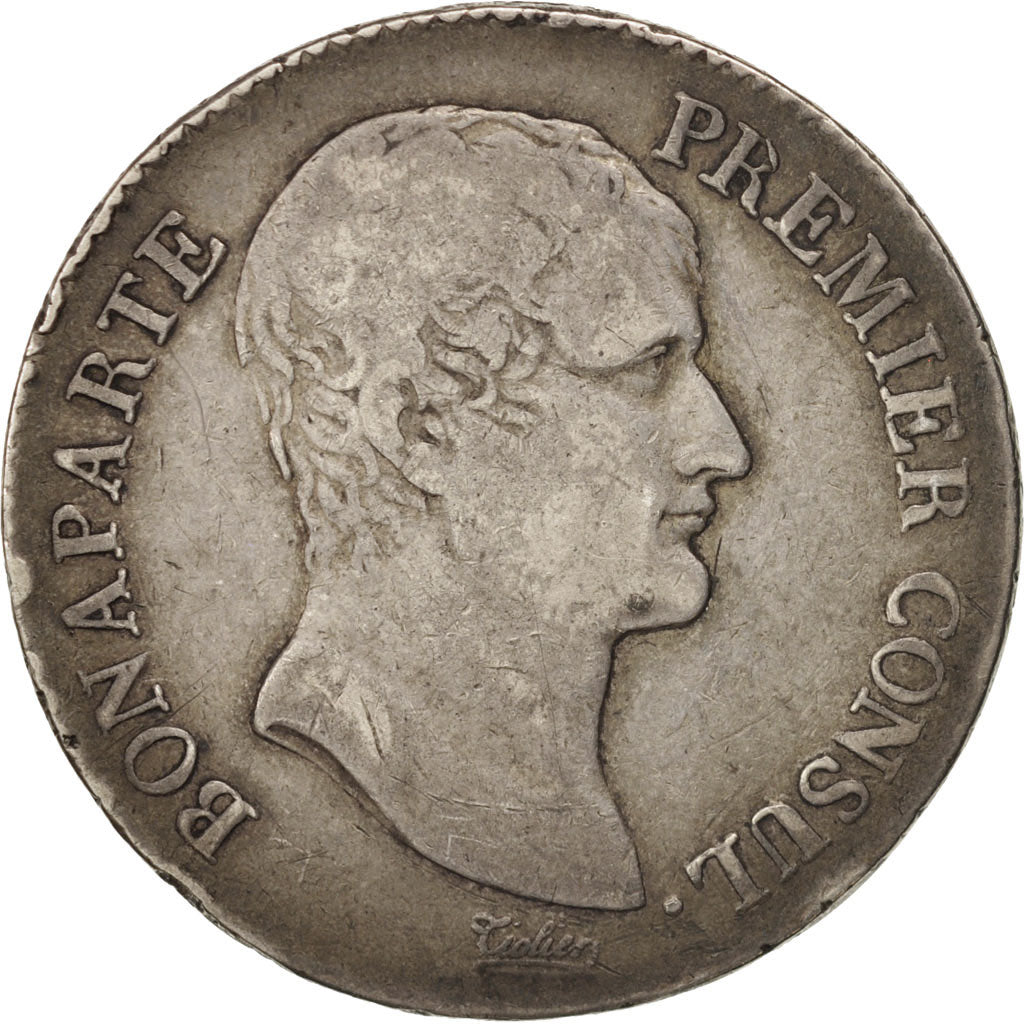 France, 5 Francs, 1803, Paris, TB+, Argent, KM:650.1, Gadoury:577