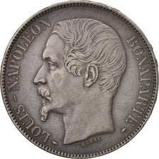 France, 5 Francs, 1852, Paris, AU(50-53), Silver, KM:773.1, Gadoury:726