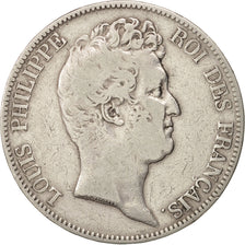 France, Louis-Philippe, 5 Francs, 1830, Paris, VF(20-25), Silver, KM:737.1
