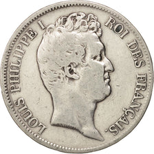 Coin, France, Louis-Philippe, 5 Francs, 1831, Bayonne, VF(30-35), Silver
