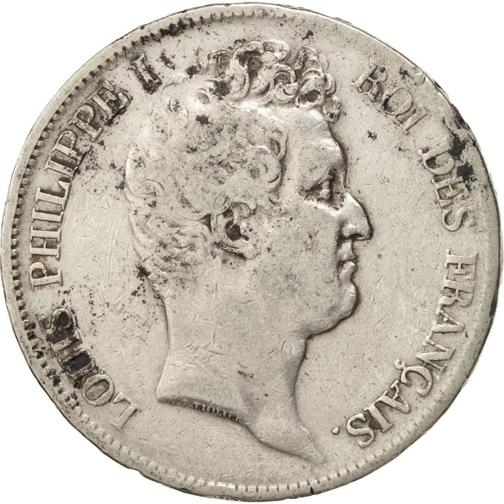 Munten, Frankrijk, Louis-Philippe, 5 Francs, 1831, Limoges, FR+, Zilver