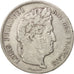 Coin, France, Louis-Philippe, 5 Francs, 1836, Lyon, VF(30-35), Silver, KM:749.4