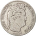 Munten, Frankrijk, Louis-Philippe, 5 Francs, 1832, Rouen, FR, Zilver, KM:749.2