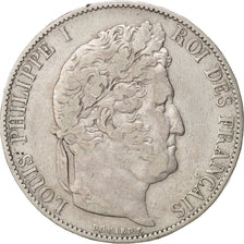 Coin, France, Louis-Philippe, 5 Francs, 1848, Bordeaux, VF(30-35), Silver