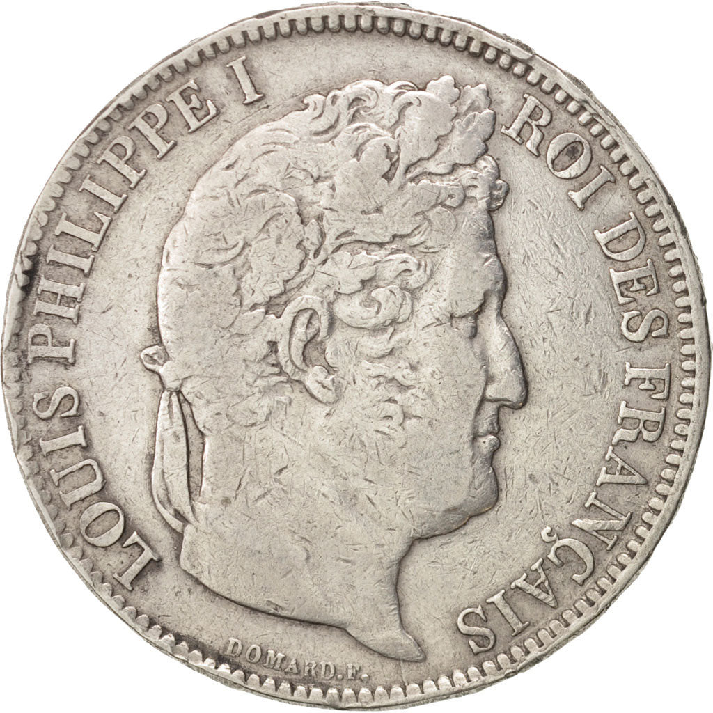 France, Louis-Philippe, 5 Francs, 1831, Limoges, VF(20-25), Silver, KM:745.6