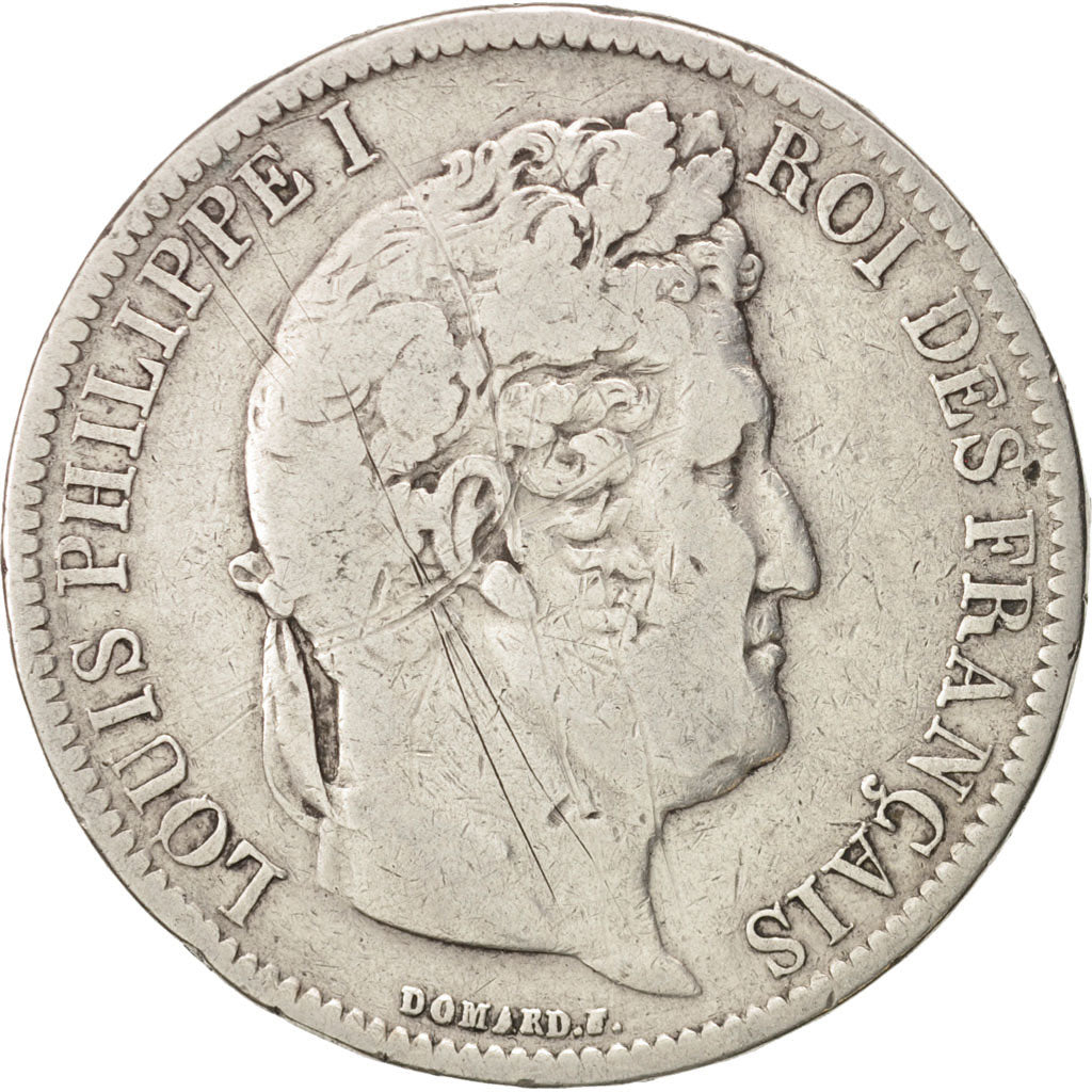 Monnaie, France, Louis-Philippe, 5 Francs, 1831, Rouen, TB+, Argent, KM:745.2