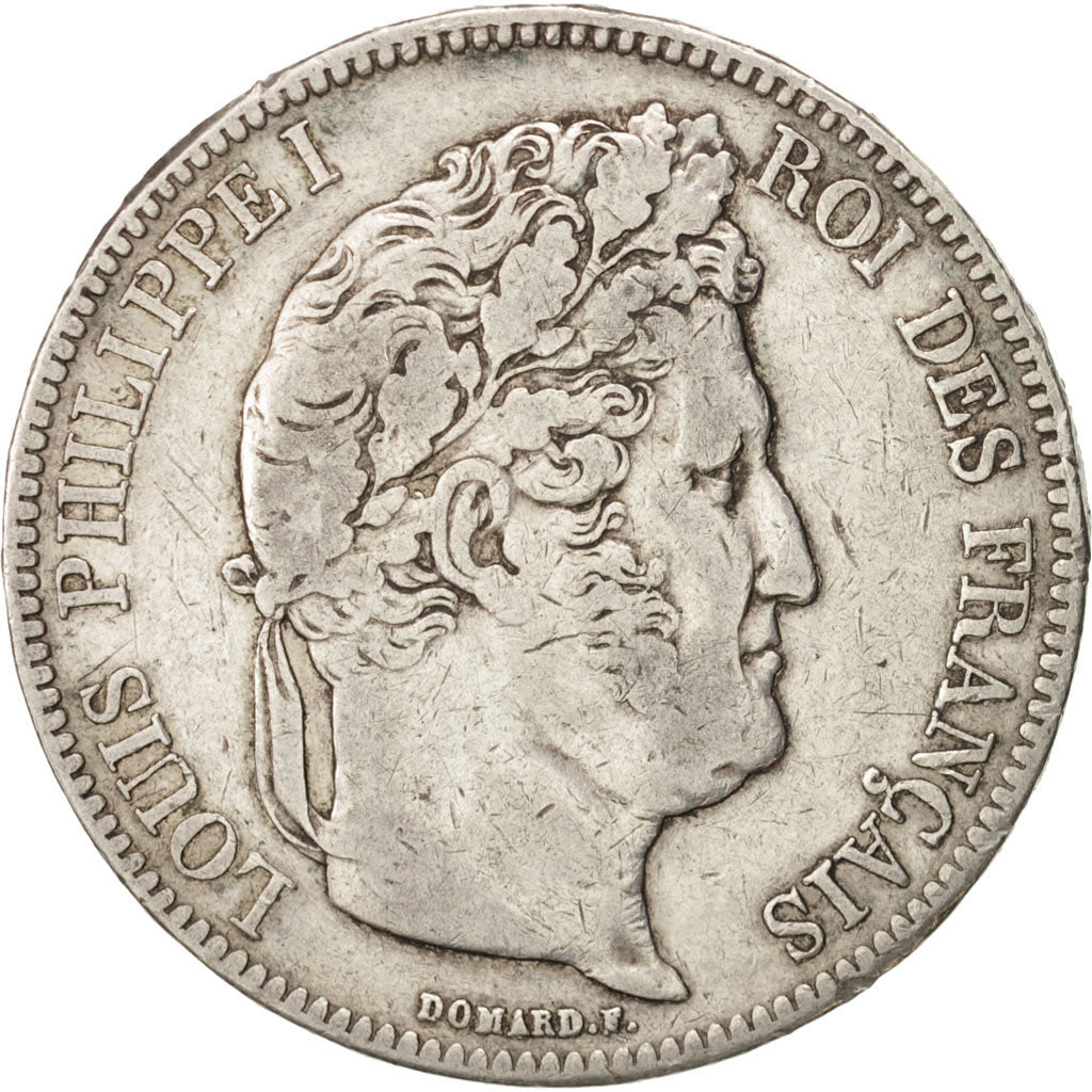 Frankreich, Louis-Philippe, 5 Francs, 1831, Toulouse, S, Silber, KM:745.9