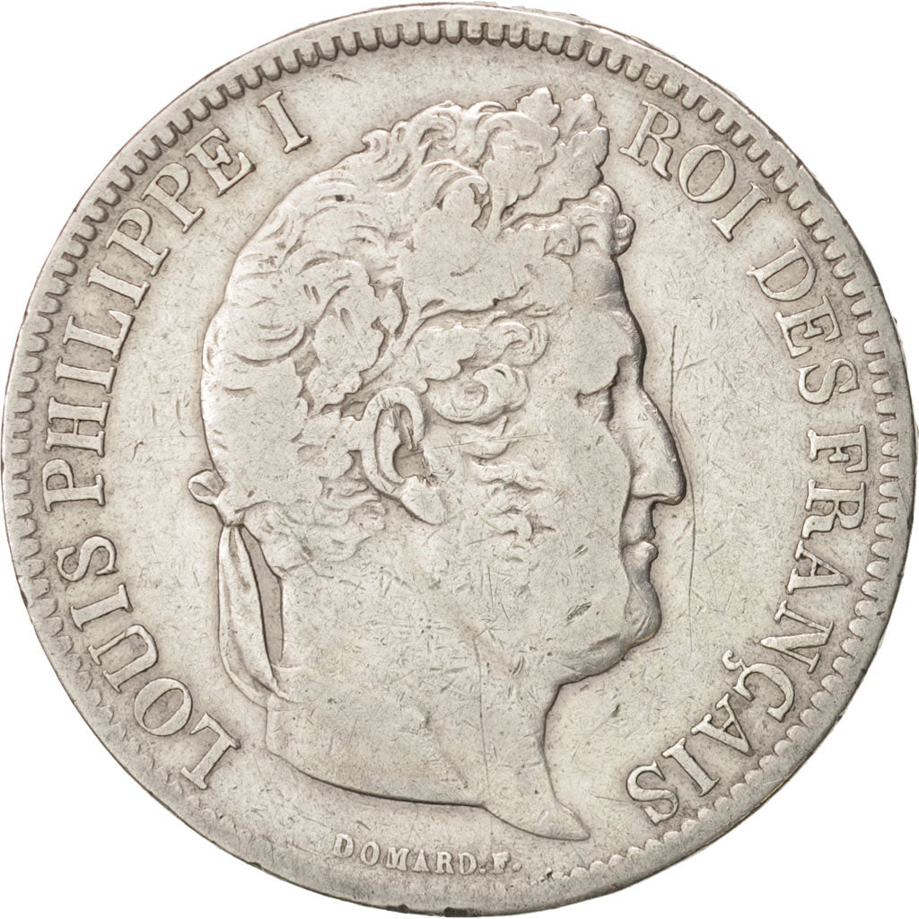 France, Louis-Philippe, 5 Francs, 1831, VF(20-25), Silver, KM:745.12