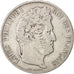 Monnaie, France, Louis-Philippe, 5 Francs, 1837, Strasbourg, TB, Argent