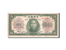 China, 5 Dollars, 1930, KM #200d, VF(30-35), N