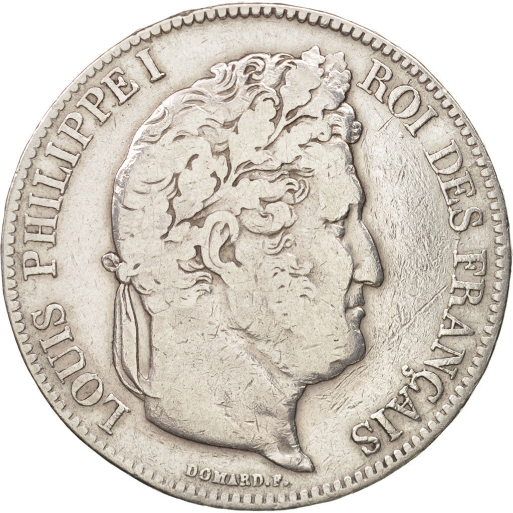France, Louis-Philippe, 5 Francs, 1832, Limoges, TB,KM:749.6,Gad 678
