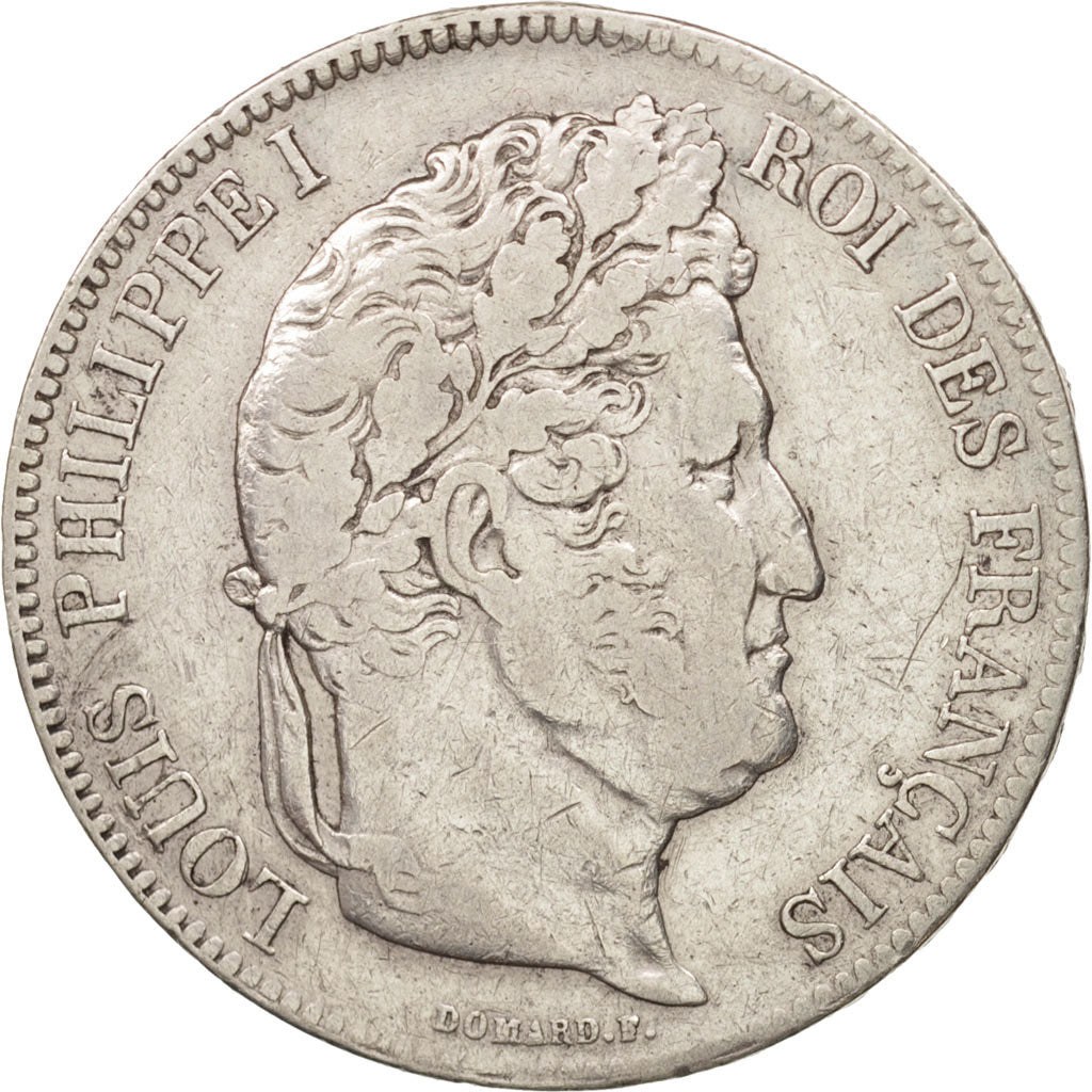 Monnaie, France, Louis-Philippe, 5 Francs, 1832, Lille, TB+, Argent, KM:749.13
