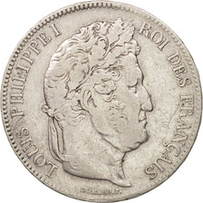 Monnaie, France, Louis-Philippe, 5 Francs, 1832, Lille, TB+, Argent, KM:749.13