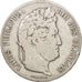 Francia, Louis-Philippe, 5 Francs, 1833, Strasbourg, MB, Argento, KM:749.3