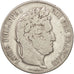 France, Louis-Philippe, 5 Francs, 1833, Rouen, VF(20-25), Silver, KM:749.2