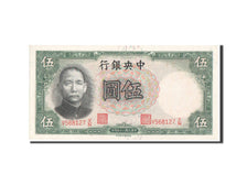 Biljet, China, 5 Yüan, 1936, SPL+