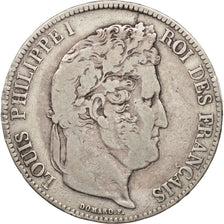 France, Louis-Philippe, 5 Francs, 1838, Lille, VF(20-25), Silver, KM:749.13