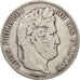 France, Louis-Philippe, 5 Francs, 1842, Lille, VF(20-25), Silver, KM:749.13