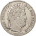 France, Louis-Philippe, 5 Francs, 1842, Strasbourg, VF(20-25), Silver, KM:749.3