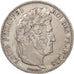 Coin, France, Louis-Philippe, 5 Francs, 1843, Lille, VF(30-35), Silver