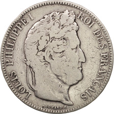 Münze, Frankreich, Louis-Philippe, 5 Francs, 1843, Rouen, S, Silber, KM:749.2