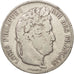 France, Louis-Philippe, 5 Francs, 1834, Strasbourg, VF(20-25), Silver, KM:749.3