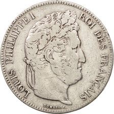 Monnaie, France, Louis-Philippe, 5 Francs, 1834, Rouen, TB+, Argent, KM:749.2