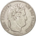 France, Louis-Philippe, 5 Francs, 1834, Bordeaux, VF(20-25), Silver, KM:749.7