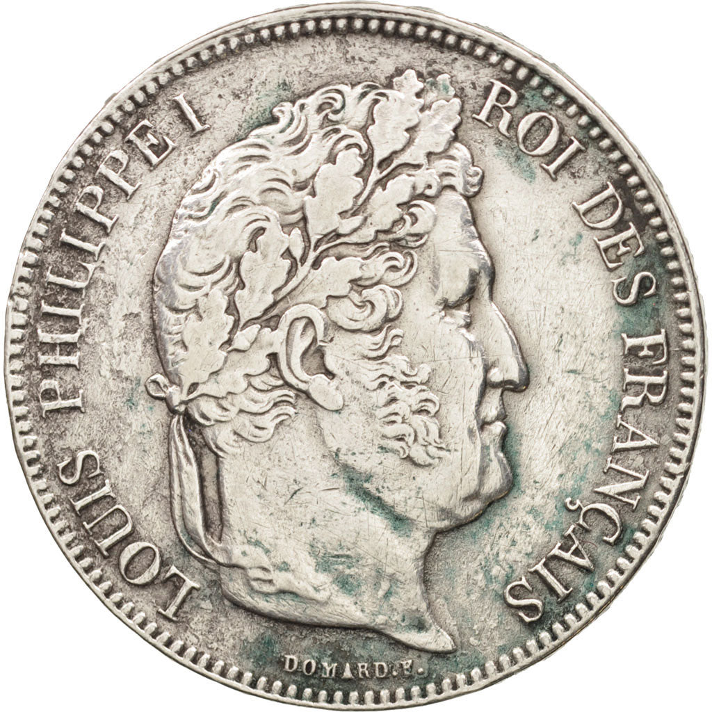 France, Louis-Philippe, 5 Francs, 1834, Perpignan, VF(30-35), Silver, KM:749.11