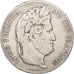 France, Louis-Philippe, 5 Francs, 1833, Marseille, VF(20-25), Silver, KM:749.10