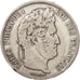 France, Louis-Philippe, 5 Francs, 1837, Marseille, VF(20-25), Silver, KM:749.10