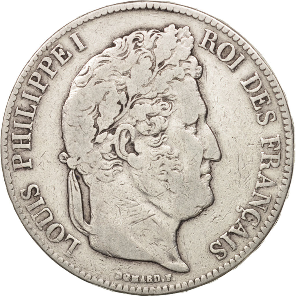 Monnaie, France, Louis-Philippe, 5 Francs, 1838, Paris, TB+, Argent, KM:749.1