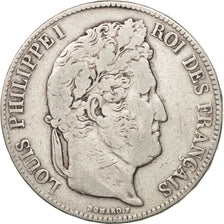 Monnaie, France, Louis-Philippe, 5 Francs, 1838, Paris, TB+, Argent, KM:749.1