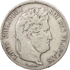 France, Louis-Philippe, 5 Francs, 1841, Bordeaux, TB,KM:749.7,Gad 678