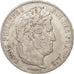 France, Louis-Philippe, 5 Francs, 1842, Rouen, EF(40-45), Silver, KM:749.2