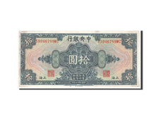 China, 10 Dollars, 1928, KM #197h, UNC(60-62), SX