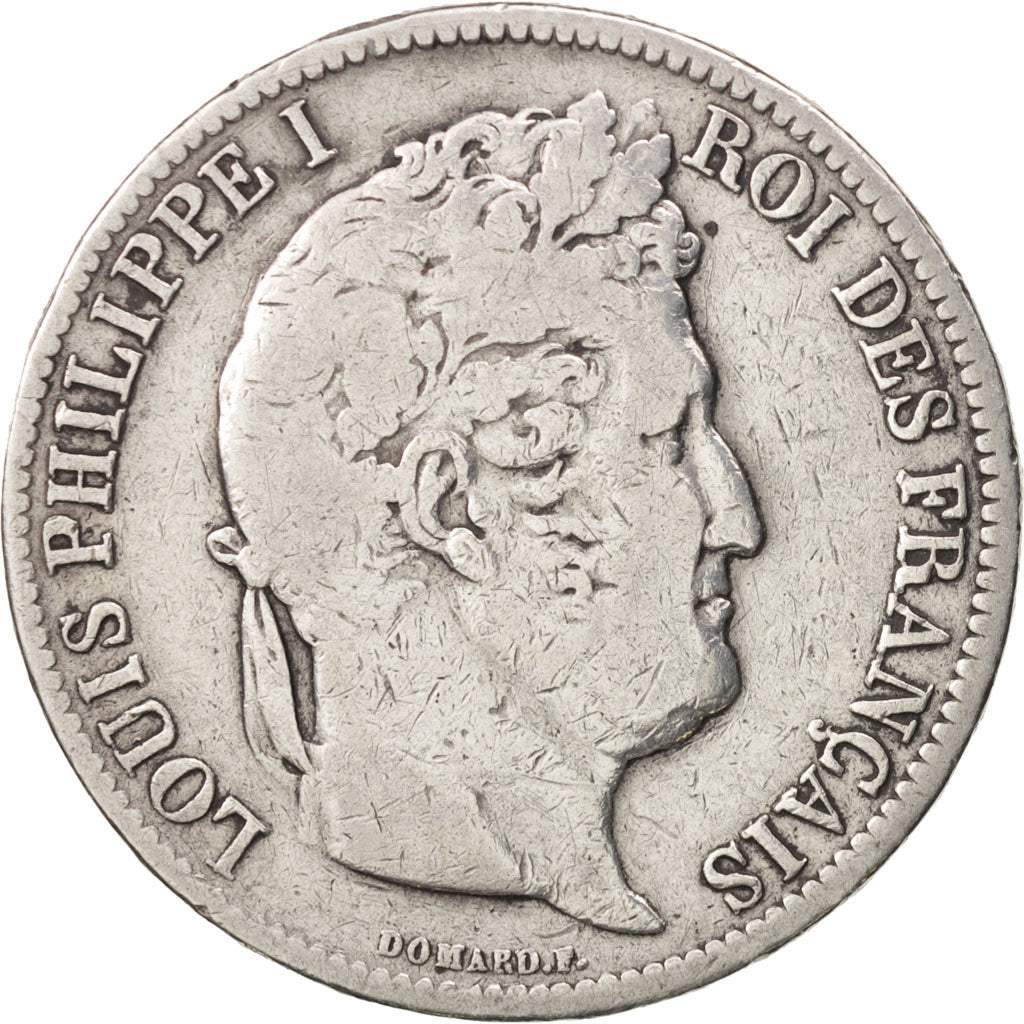 France, Louis-Philippe, 5 Francs, 1831, Toulouse, TB, Argent, Gadoury 678a