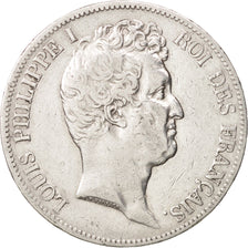 Coin, France, Louis-Philippe, 5 Francs, 1831, Nantes, EF(40-45), Silver