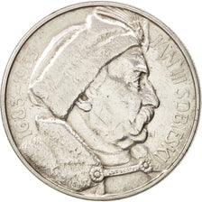 Poland, 10 Zlotych, 1933, Warsaw, AU(50-53), Silver, KM:23