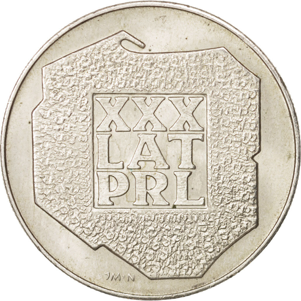 Coin, Poland, 200 Zlotych, 1974, Warsaw, AU(50-53), Silver, KM:72