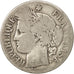 Moneta, Francja, Cérès, 2 Francs, 1871, Paris, F(12-15), Srebro, KM:817.1