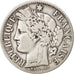 France, Cérès, 2 Francs, 1887, Paris, VF(20-25), Silver, KM:817.1