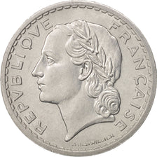 Francia, Lavrillier, 5 Francs, 1946, Paris, SPL-, Alluminio, KM:888b.1